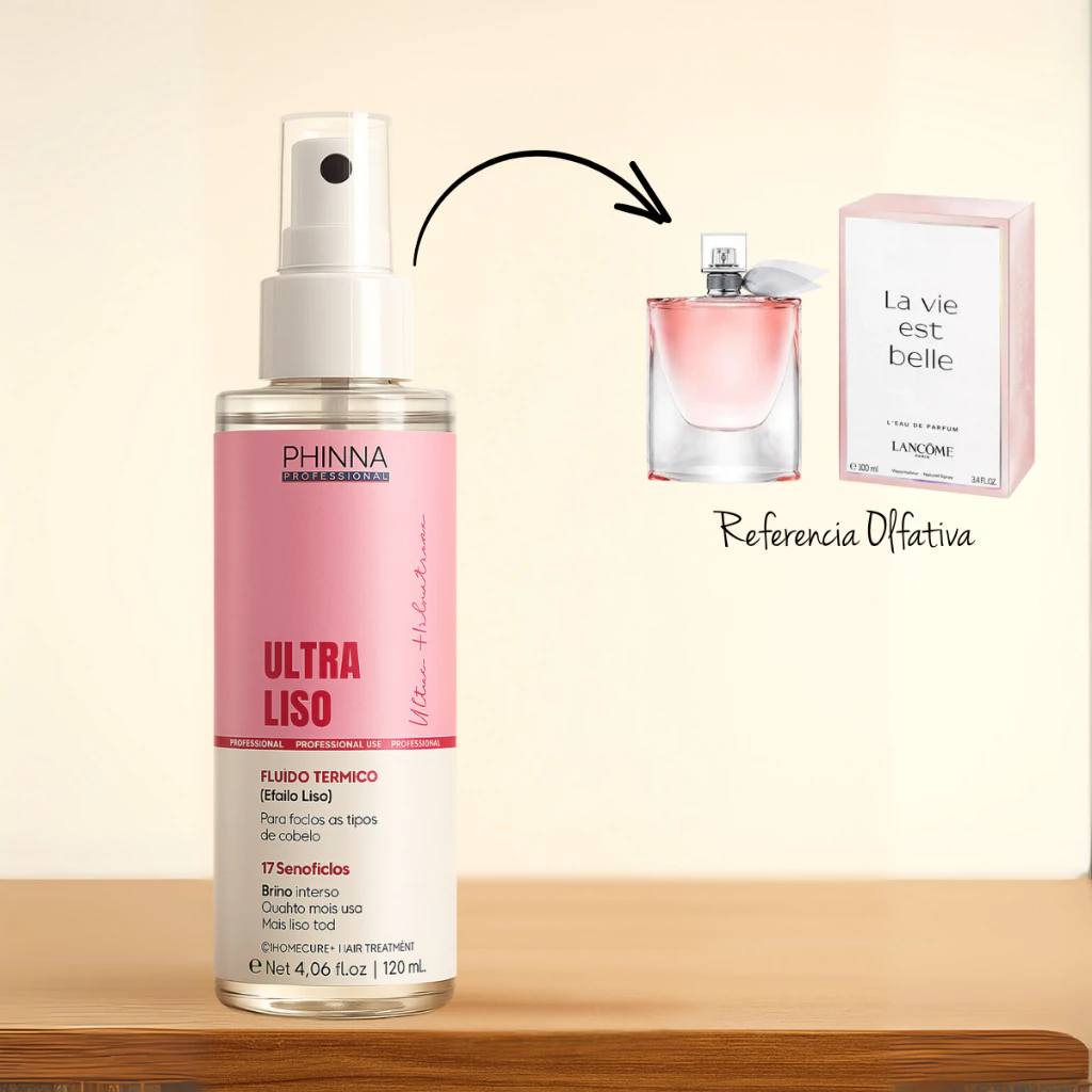 Protetor Térmico Ultra Liso Brilho e Antifrizz 120mL